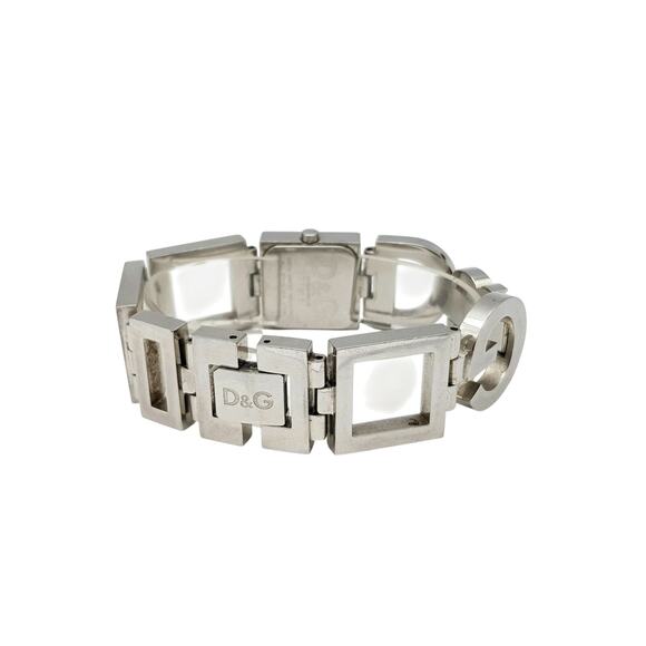 Dolce & Gabbana Women’s Watch – Silver & Black Logo Design - Picture 1 of 5